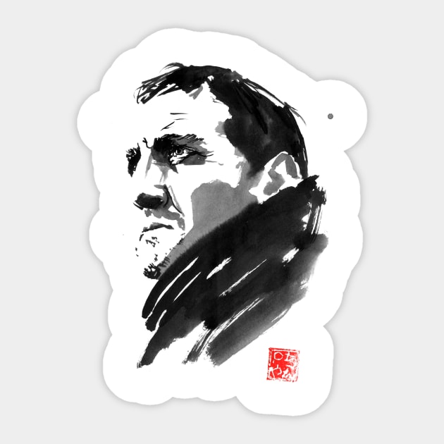 lino ventura Sticker by pechane